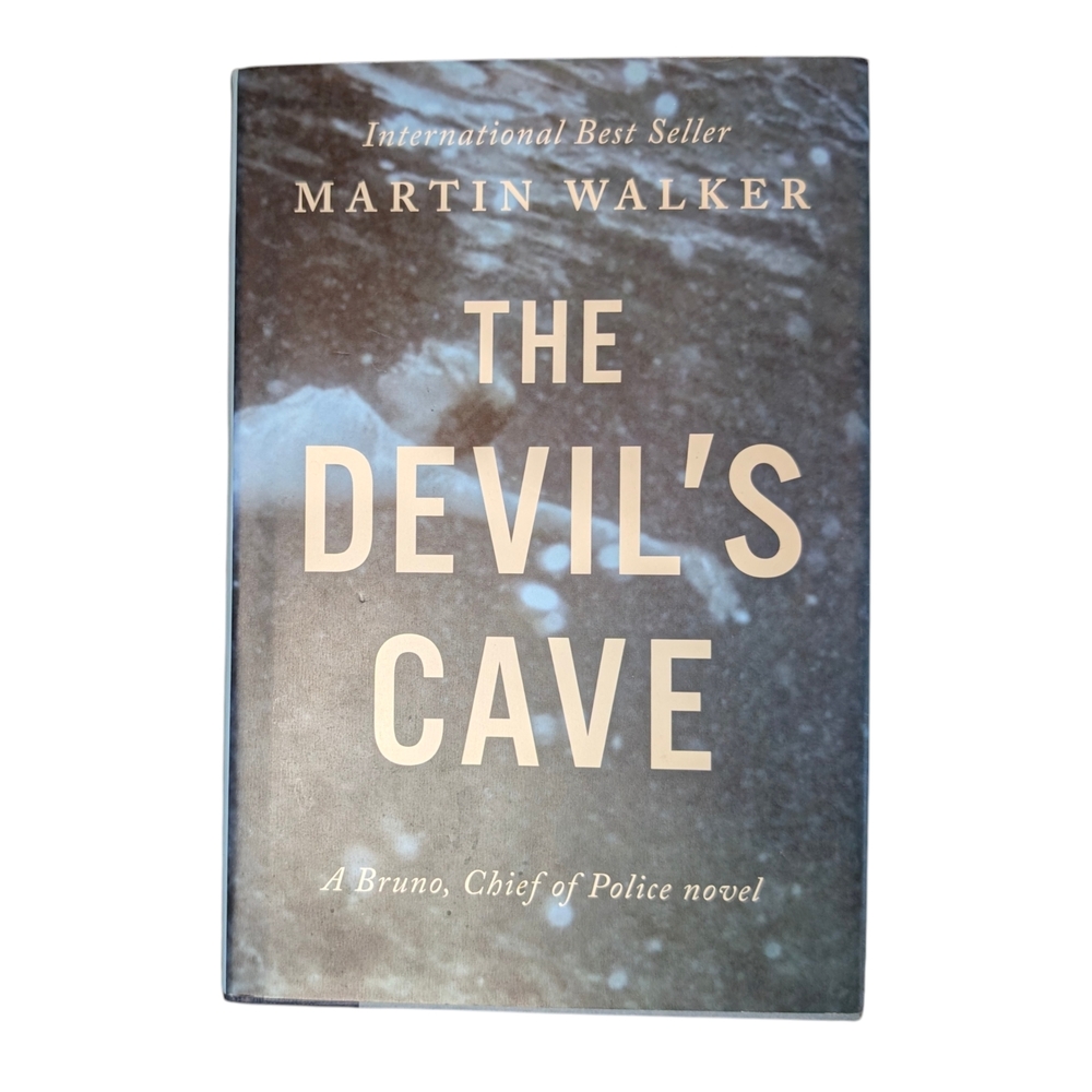 The Devil's Cave Hardcover By Martin Walker Blue & Silver In Great Condition